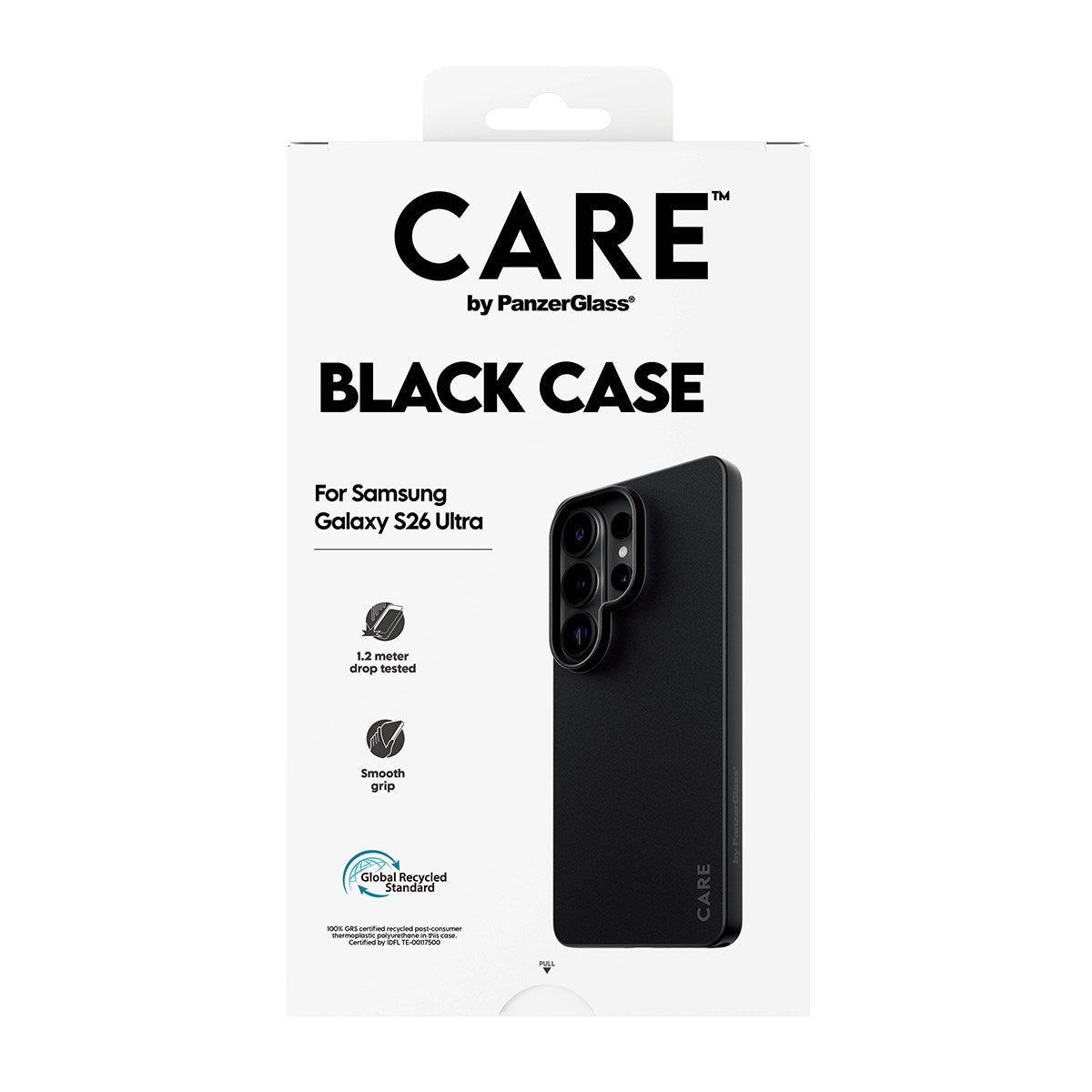 CARE™ by PanzerGlass® TPU Case Schwarz Samsung Galaxy S26 Ultra